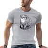 summer Tops Hattori  Classic harajuku Pallas's cat T-Shirt Blouse funny t shirts quick drying  workout shirts