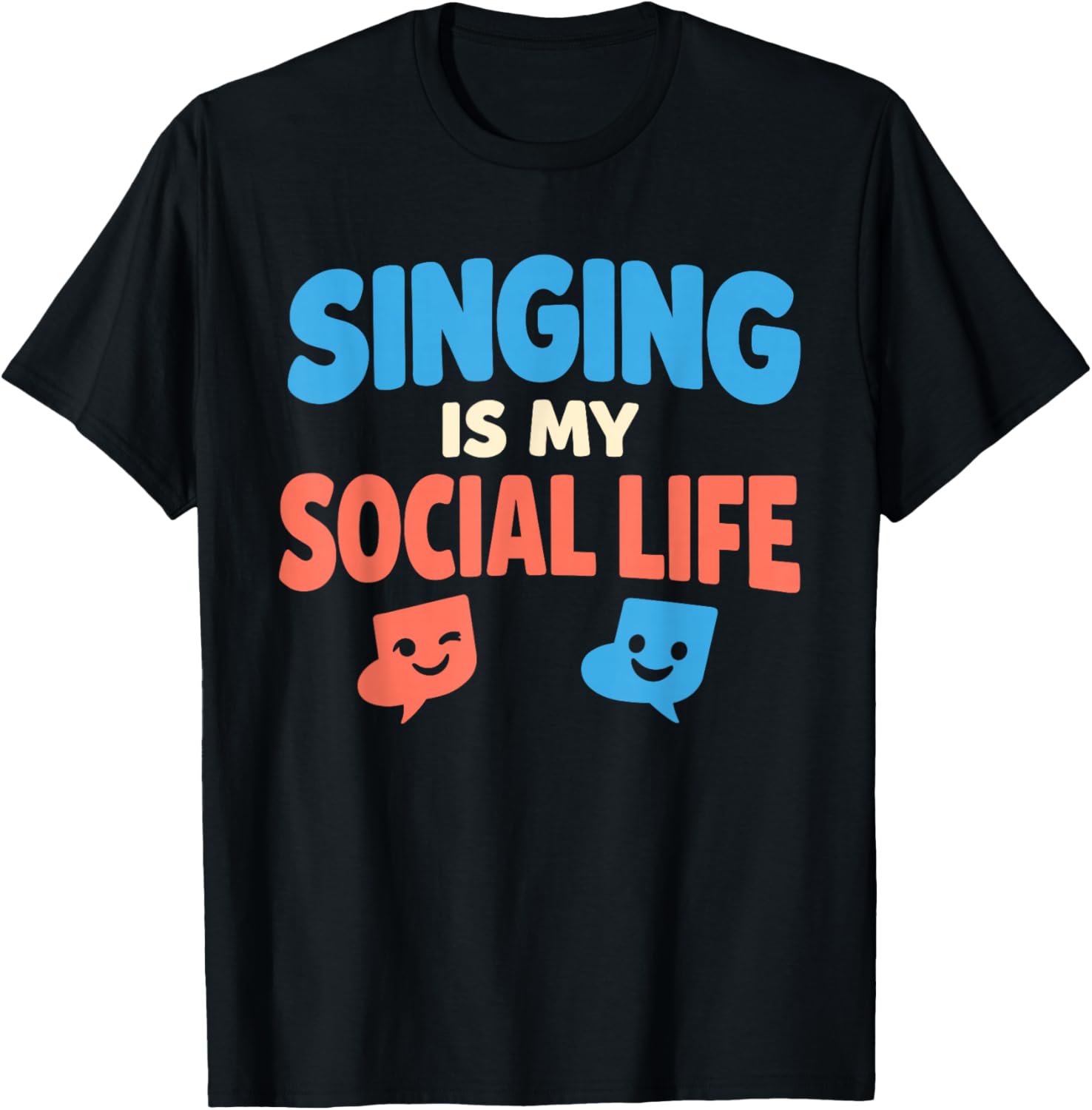 Choir Singer Community Choir Vocal Music Soprano Alto Tenor T-Shirt S