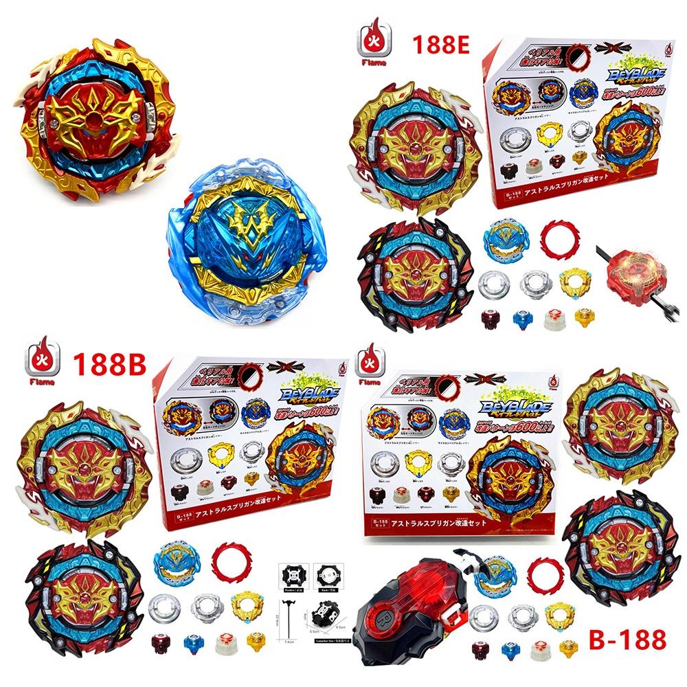 Beyblade Burst B-188 Astral Spriggan Cyclone Belial Exkluzivní Spouštěč Spark Ruler Pro Vysokoenergetické Bitvy