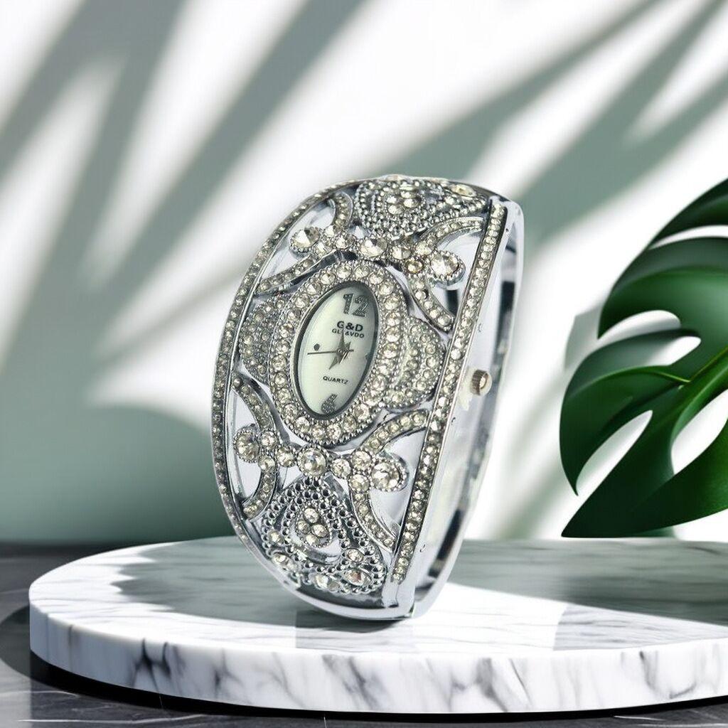 

Женские роскошные брендовые повседневные модные часы из нержавеющей стали, кварцевые наручные часы для женщин, часы