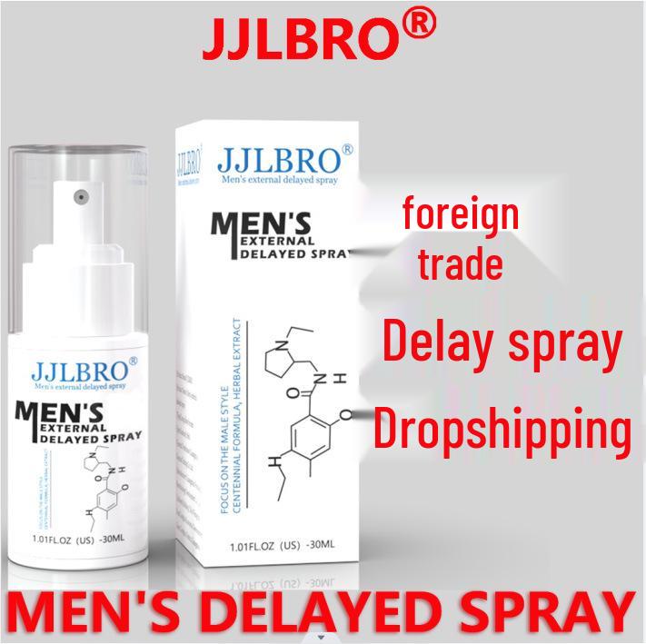 JJLBRO 30ML Long-Lasting Delay Spray – Couple's Foreplay Enhancer with Indian God Oil