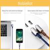 Iphone For 6s 7 Charging Cable Bent Lightning Connector Fast Reach Extended