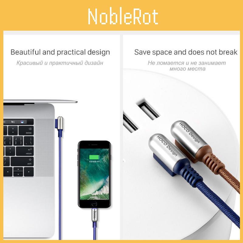 Iphone For 6s 7 Charging Cable Bent Lightning Connector Fast Reach Extended