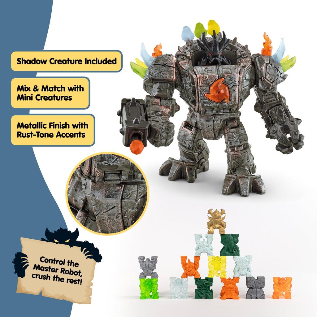 Schleich Eldorado Master Robot and Mini Creatures 42549