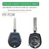 Funda de Silicona para Llave de Coche Para Skoda Octavia Mk1 Para VW Fox Para Seat Cordoba Leon Sate Mc1 Ibiza 6L