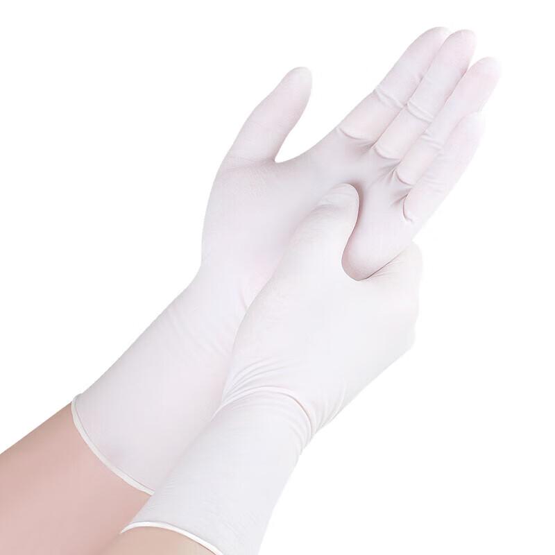 BangShouShi 12-inch Extended Disposable Nitrile Gloves