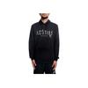 adidas Letter Print Hooded Pullover Long Sleeve Sweatshirt Men Sweatshirt Black DX6011