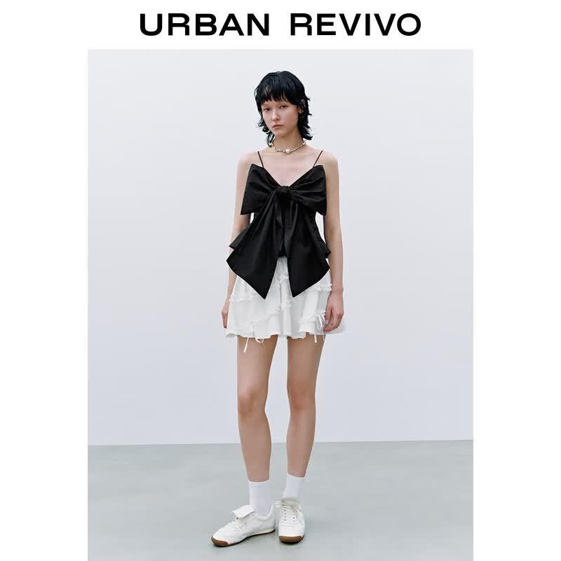 UR 2025 Women s Sweet Bowknot Camisole M