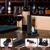 Electric Wine Bottle Opener with Stand Foil Cutter Bottle Pourer Vacuum Stopper Automatic Wine Opener Household Party Bar Gadget