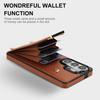 Luxury Leather Wallet Case for Samsung Galaxy S23 S24 S25 S26 Ultra Plus A56 A55 A15 A54 Card Holder Phone Cover Protective Case