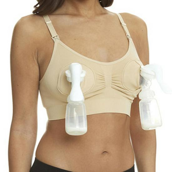 Breathable Hands-Free Wireless Pumping Bra for Breastfeeding