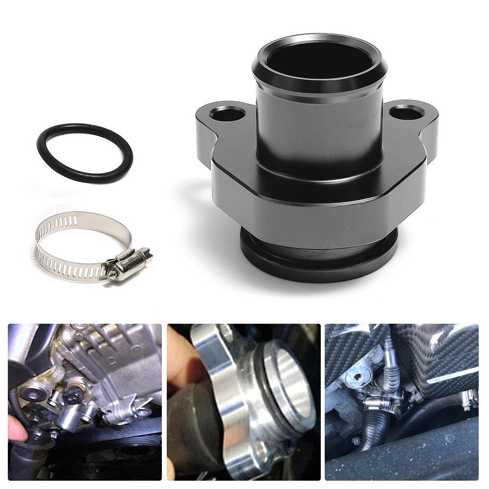 BMW 335i Water Hose Connector with Clamps (Part 11537541992)