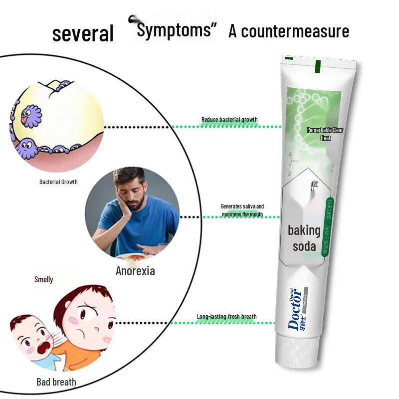 Dr. Toothpaste Baking Soda Cooling & Whitening Toothpaste