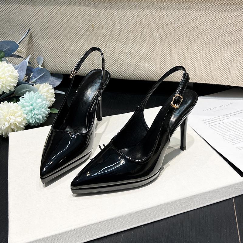 Women's 2024 Stiletto Platform Open Toe Backless Sandals - Stylish, Comfortable, and Sexy High Heels