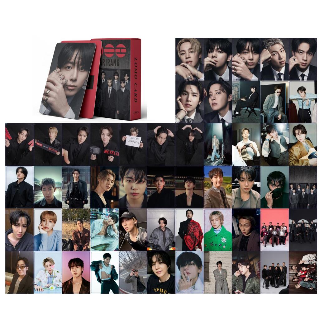 Lomo Photocards Cards Photo Fans Collection Printed Cards For Kids Adults Children's Birthday Gift Holiday Present Suitable For Office Home School