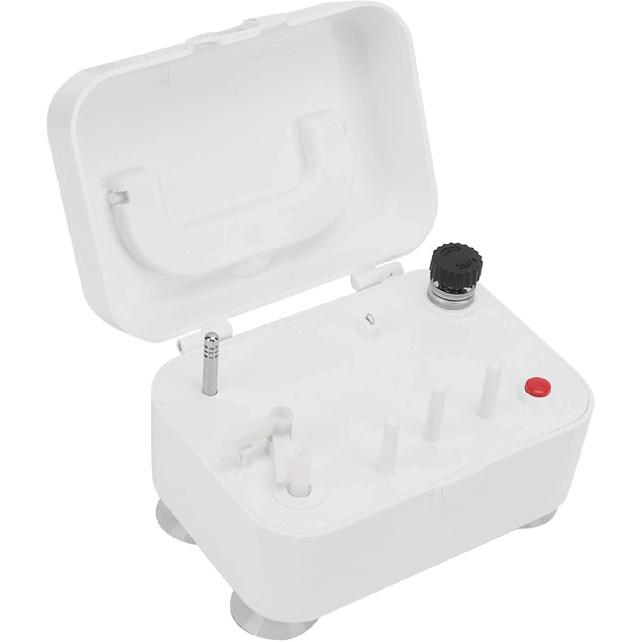 Bobbin Winder for Sewing,Electric Bobbin Winder, Automatic Bobbin Winder Portable White Plastic Bobbin Winder, Sewing Machine Bobbin Winder, Bottom