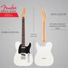 Fender Player II Electric Rosewood Polar with Soft Case Telecaster® Guitar, Fingerboard, White,
