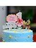 0-9 number candles creative candles pink bow suitable for birthday party birthday cake number candles wishing candles cake decoration candles