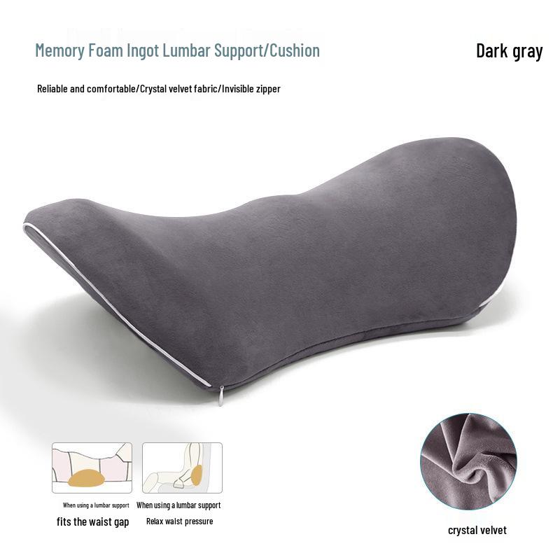 Memory Foam Autositz Lendenstützkissen - Atmungsaktive Rückenlehnenpolsterung für den Sommer