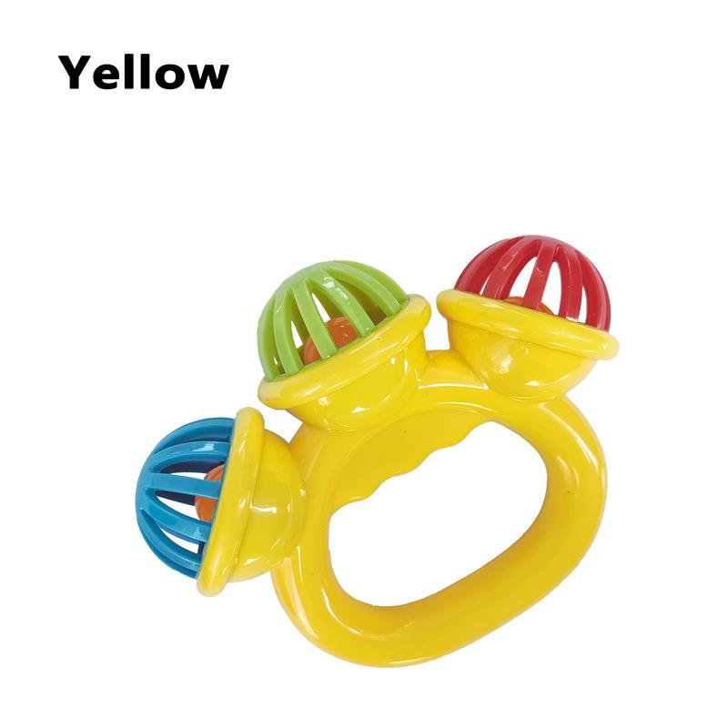 Baby Toy Rattle 0-3-12 Months Baby Soothing Hand-grabbing Rattle Educational Toy
