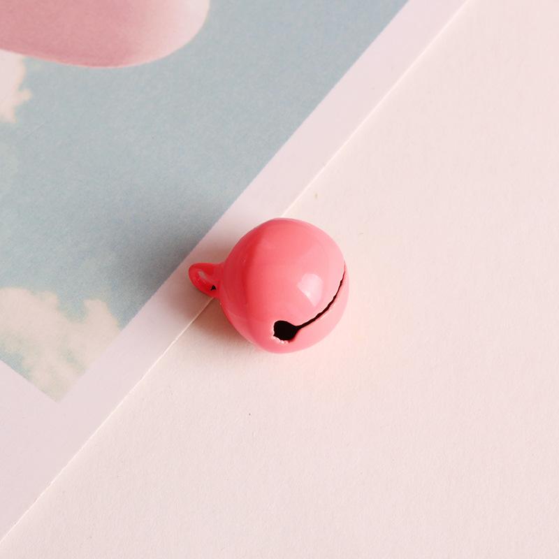 14mm Colorful Metal Bell Keychain & Pet Decoration Ornament