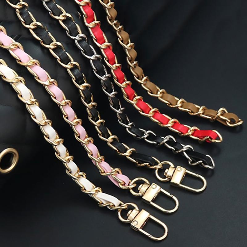 30Cm Multi-Color Diy Chain Bag Accessories Women'S Shoulder Metal Bag Chain Strap Crossbody Bag Belt Chain Tote Bag
