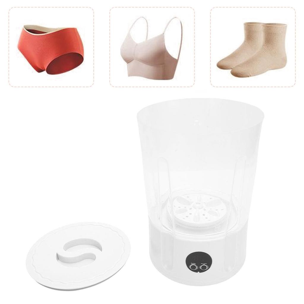 Portable Underwear Washer   Cleaning Quiet Rechargeable Cordless Underwear Washing Machine for Towels Socks