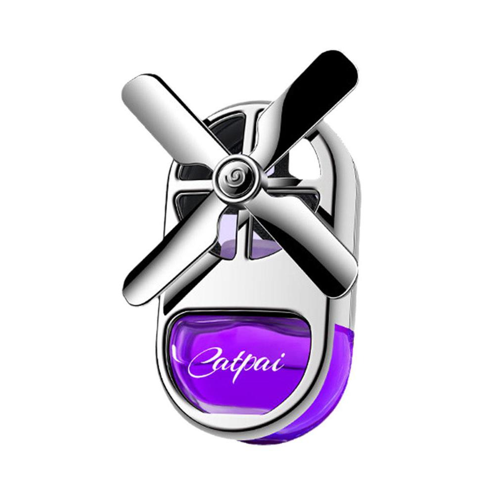 Auto Aromatherapie Diffusor Vierblatt Lufterfrischer Automatische Dekoration Auto Auslass Legierungszubehör Clip, Innenraum Aroma K3N3