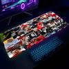 C-charles Leclerc F1 Racing Mouse Pad - Non-Slip Rubber Base,Smooth Surface Work,Gaming,Office,Home Use,Desk Mouse Pad
