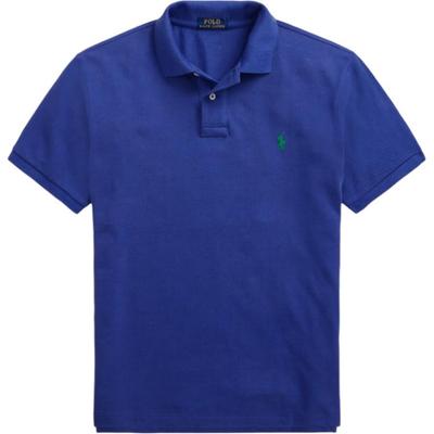 Polo Polo Uni Brodé Logo Coupe Slim Manches Courtes Homme Hauts Bleu MNPOKNI1N821164-401