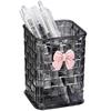 Transparent Desktop Pen Holder and Stationery Organizer for Home or Office Use