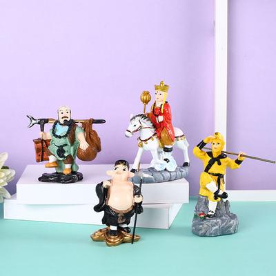 Chinesisches Märchen Die Reise nach Westen Actionfigur Ornament Sun Wukong Handwerkskunst Cartoon-Modell Kinderspielzeug Geschenk
