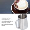Milk Frothing Pitcher Stainless Steel 600ML Steaming Pitcher for Milk Frother   Arts(600ml;with  : )