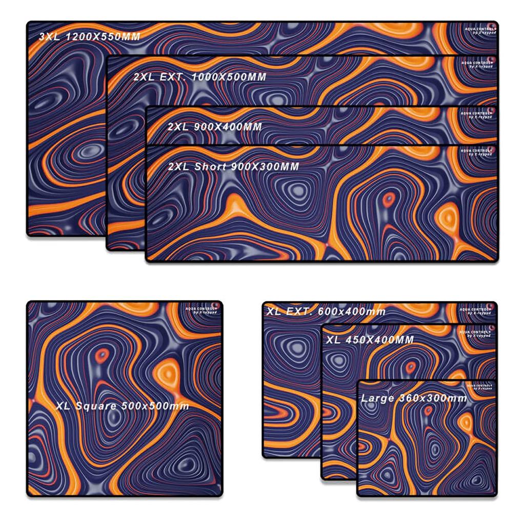 Aqua Control Plus ROB Strata XL size gaming mouse pad Xraypad ACROBXL X-raypad [Used]