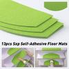 60x24cm 13pcs Self-Adhesive Stair Rugs Soft Stair Stepping Mat Non Slip Carpet Protector Rug Stair Treads Covers Rugs Foot Mat
