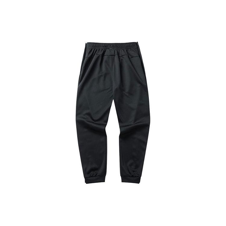 Anta Basketball Collection Knitted Sweatpants Men's Black 152211310-1