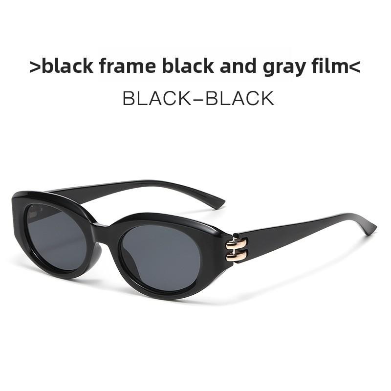 

Fashion Cat Eye Sunglasses For Women Uv400 Retro Oversized Sun Glasses For Travel чёрный