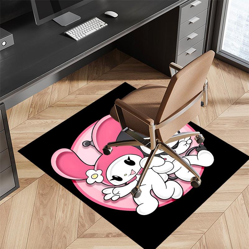 Sanrio My Melody and Kuromi Printed Absorbent Washable Carpet, Non-Slip Bathroom Mats, Kitchen Rugs, Yoga Mat,Living Room Entrance, Camping Picnic Rug