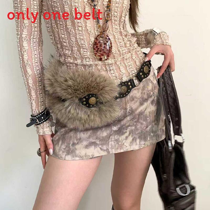 Bohemian Western Retro Leather Belt For Women Casual Street Style Fashion Accessory