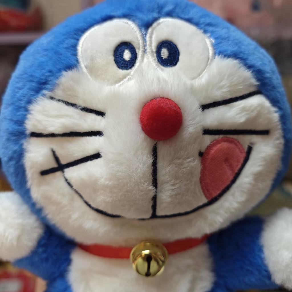 22cm Doraemon plyšák Kawaii plyšová panenka hračka měkká zvířecí plyšová panenka anime postavičky Doraemon panenky pro kluky a holky narozeninové dárky
