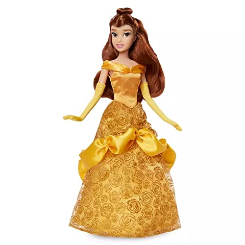 Disney Belle Classic Doll 2021 with Hairbrush Accessory from Beauty and the Beast [Parallel Import] Belle Classic Doll – Beauty and the Beast – 11 1/2