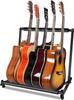 KAKETE Porte-Guitare 5 Places Comprend Empêche les Rayures sur Stable et Facile à Dernier Acier Compatible avec les Instruments Acoustiques 5 Support, Guitares, Stable,