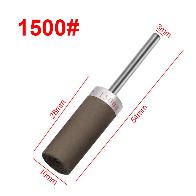 3mm Mirror Polishing Sandpaper Stick for Jade, Amber, Emerald, and Porcelain