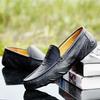 Fashion Non-Slip Summer Men Driving Shoes Fashion Comfortable Casual Shoes Light Summer Loafers Handmade Slip-On Flats Leisure Moccasins