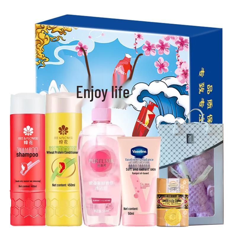 Feng Hua Wheat Sandalwood Shampoo & Hair Care Set