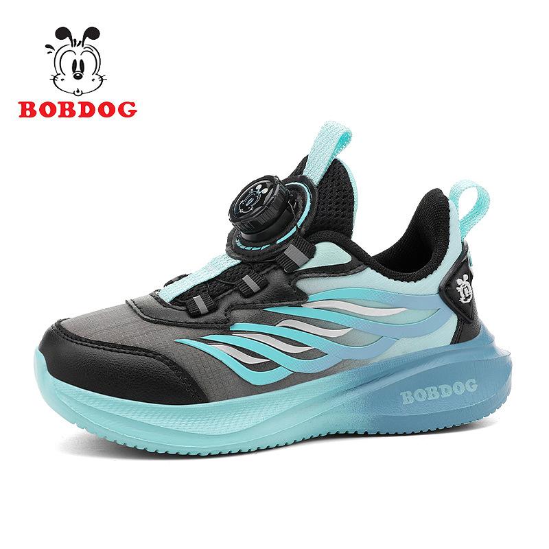 

Babu Bean classmate girls shoes 2025 new autumn and winter leather waterproof girls rotating buckle children s sports shoes 39
