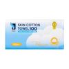ITO Premium 100% Natural Cotton [300 Sheets X Silk Touch Fabric Praised by SNS Beauty Experts] [100 Sheets X 3 Pieces] Cleansing Towel Facial Towel