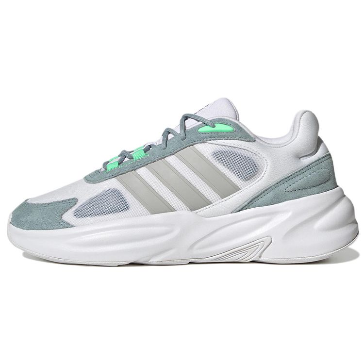

Adidas Neo Ozelle Cloudfoam Lifestyle Comfortable Fabric Durable Low-Top Casual Running Shoes Men Sneakers Gray Green GX6764 44