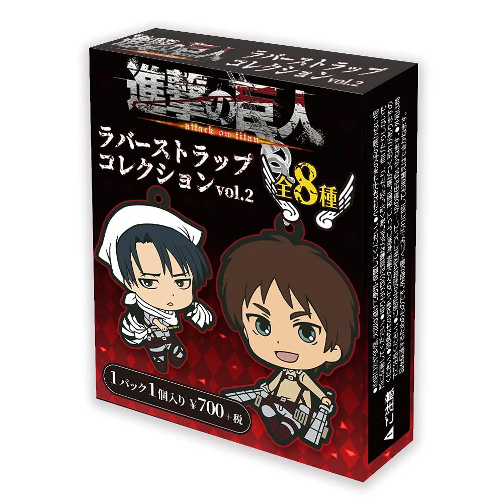 Attack on Titan Rubber Strap Collection vol.2 (BOX)