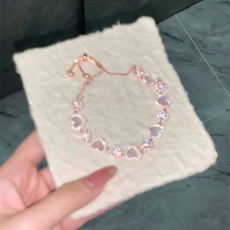 

Циркон ракушка любовь солнце регулируемый браслет легкая роскошь милая девушка сердце браслет модные универсальные темпераментные украшения